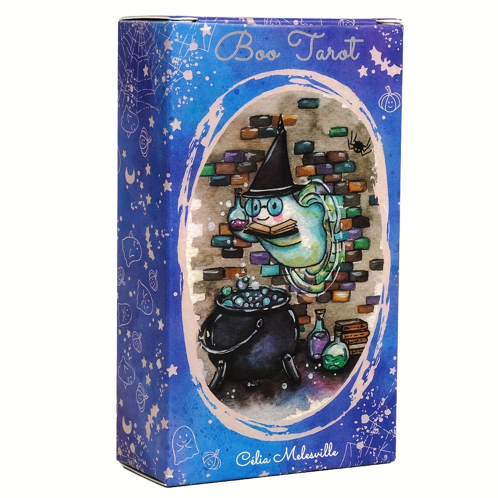 Tarot Cards Deck With Guidebook - Boo Tarot Deck Ghosts Ghost Reading