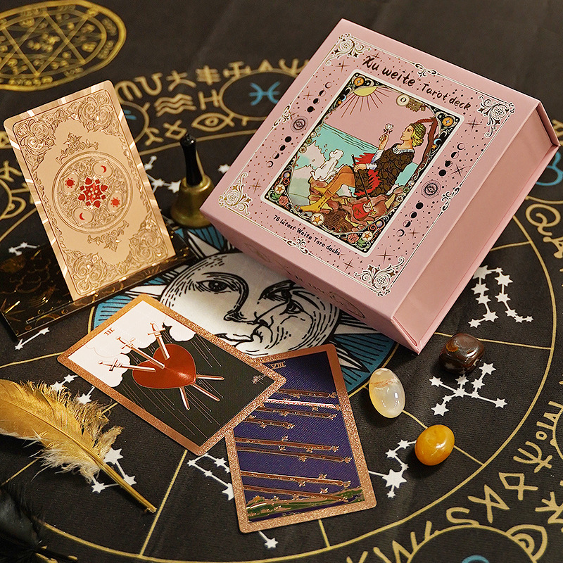 12*7cm Classic Tarot Cards wit - Tarot Cards Deck With Guidebook ulasan dan harga