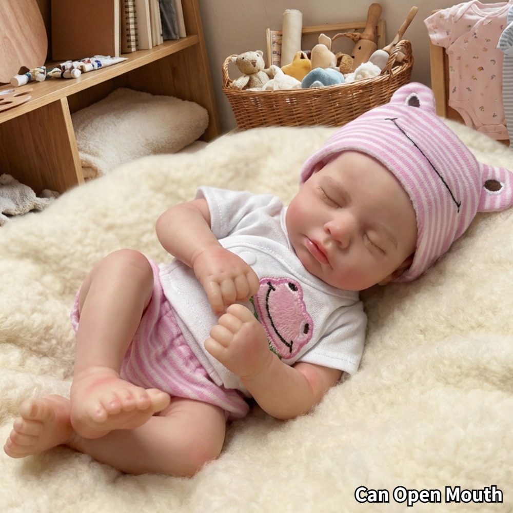 OtardDolls Loulou Can Open mou - Reborn Baby Doll Silicone Realistic ulasan dan harga