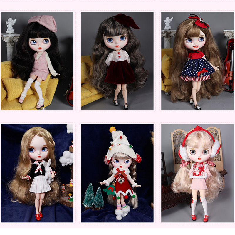 Blyth Doll 1/6 BJD Joint Body  - Bjd Doll 1 6 Full Set With Clothes ulasan dan harga