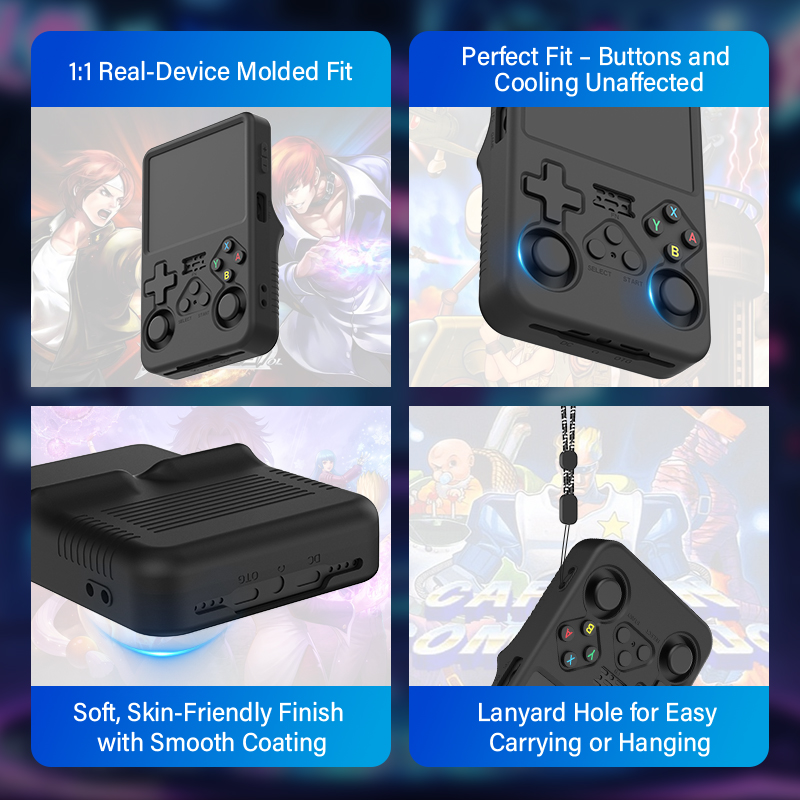 Case R36s Protective case For  - Retro Handheld Game Console R36S ulasan dan harga
