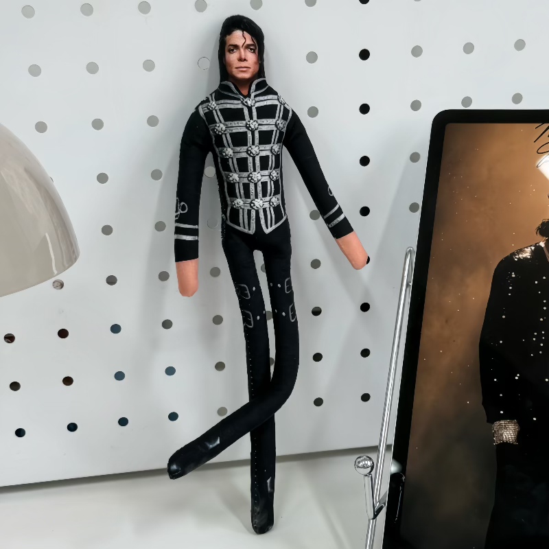 Michael Jackson Bendable Plush - Dolls ulasan dan harga