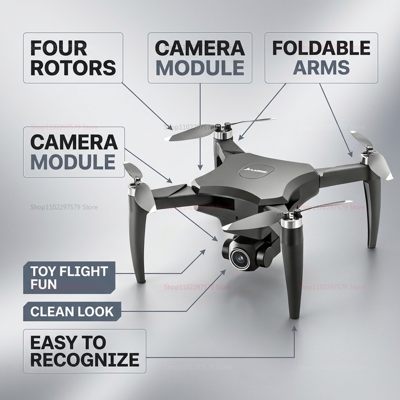 YL01 Mini Drone 8K Camera Prof - Fpv Brushless Rc Drone 4K ulasan dan harga