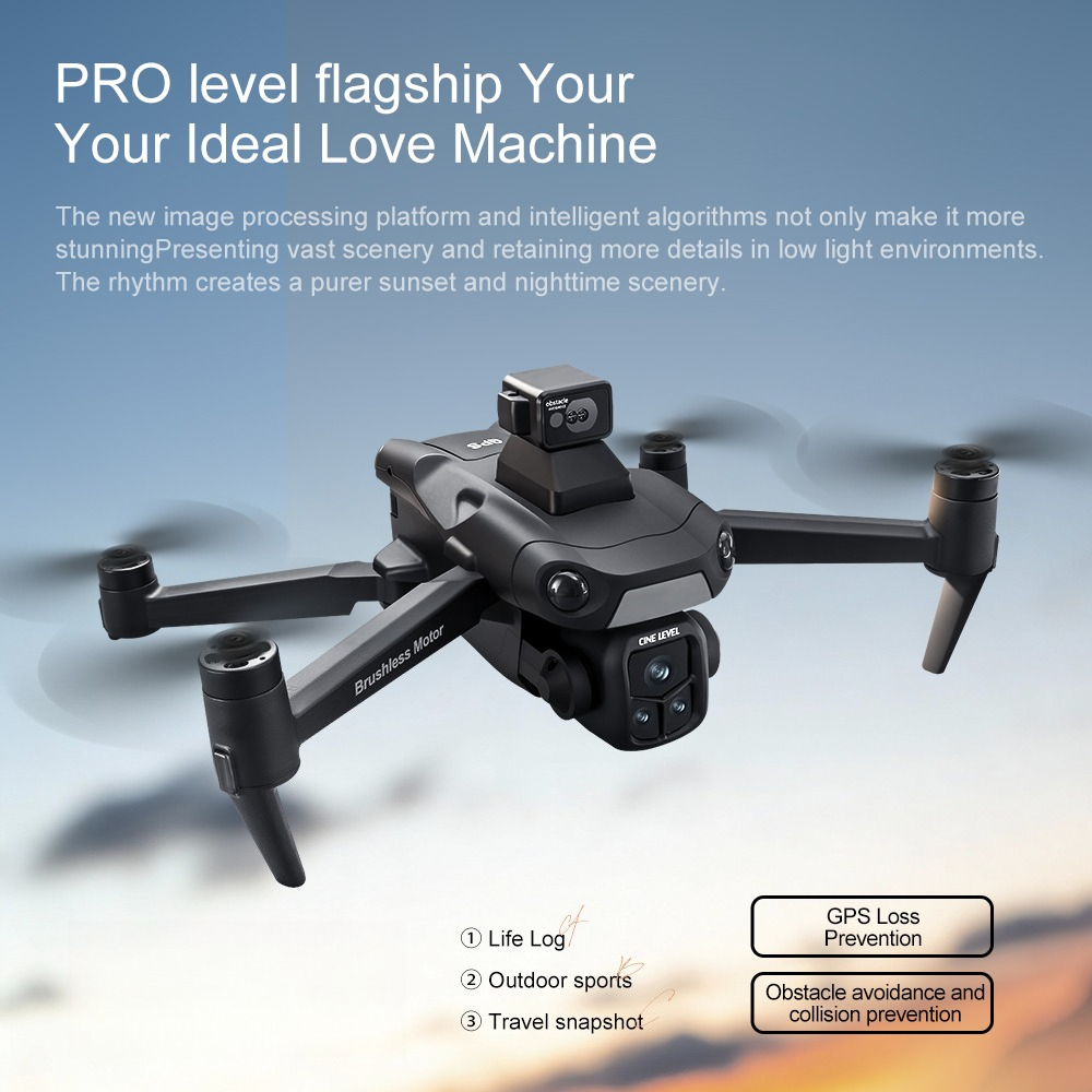 Original A1R3S GPS Foldable Dr - Fpv Brushless Rc Drone 4K ulasan dan harga