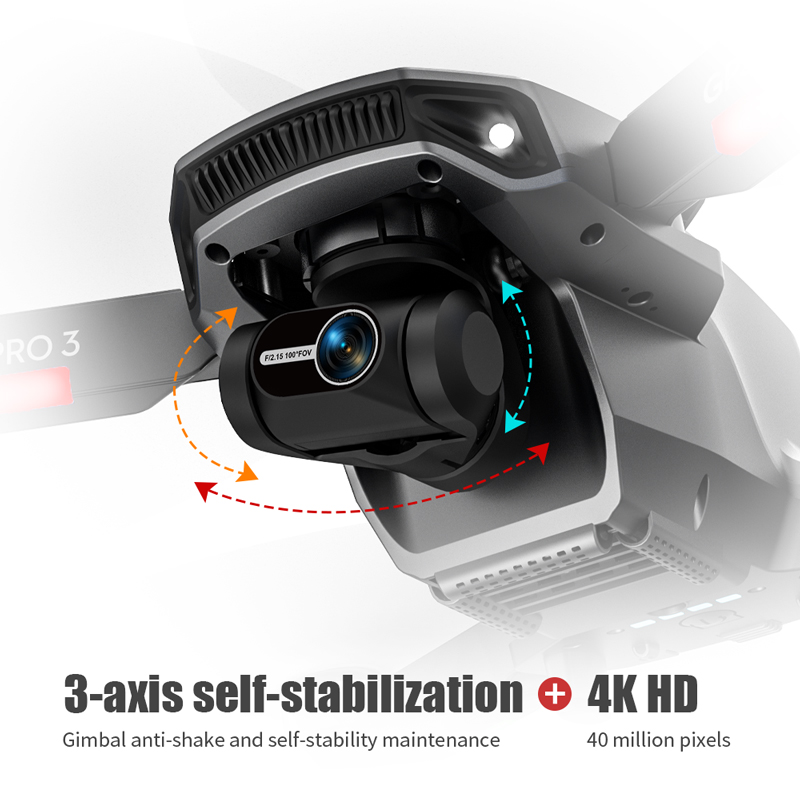 L106 Pro 3 Drone 5G WIFI FPV F - Fpv Brushless Rc Drone 4K ulasan dan harga