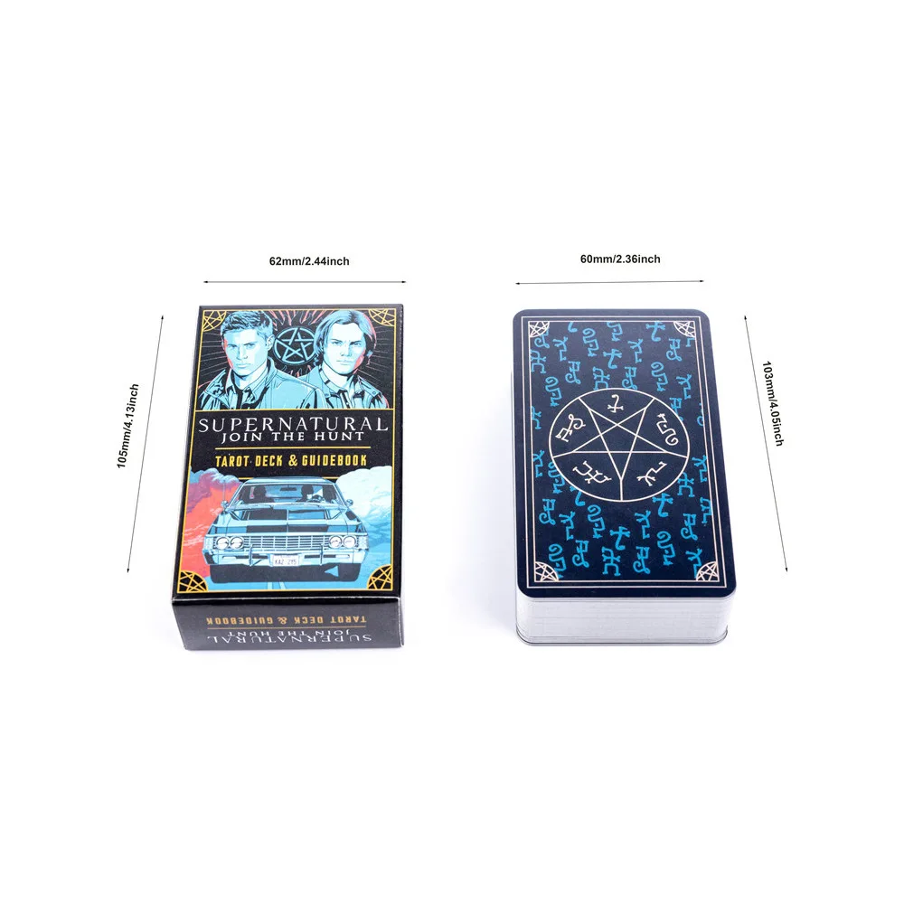 Supernatural Tarot Deck and Gu - Tarot Cards Deck With Guidebook ulasan dan harga