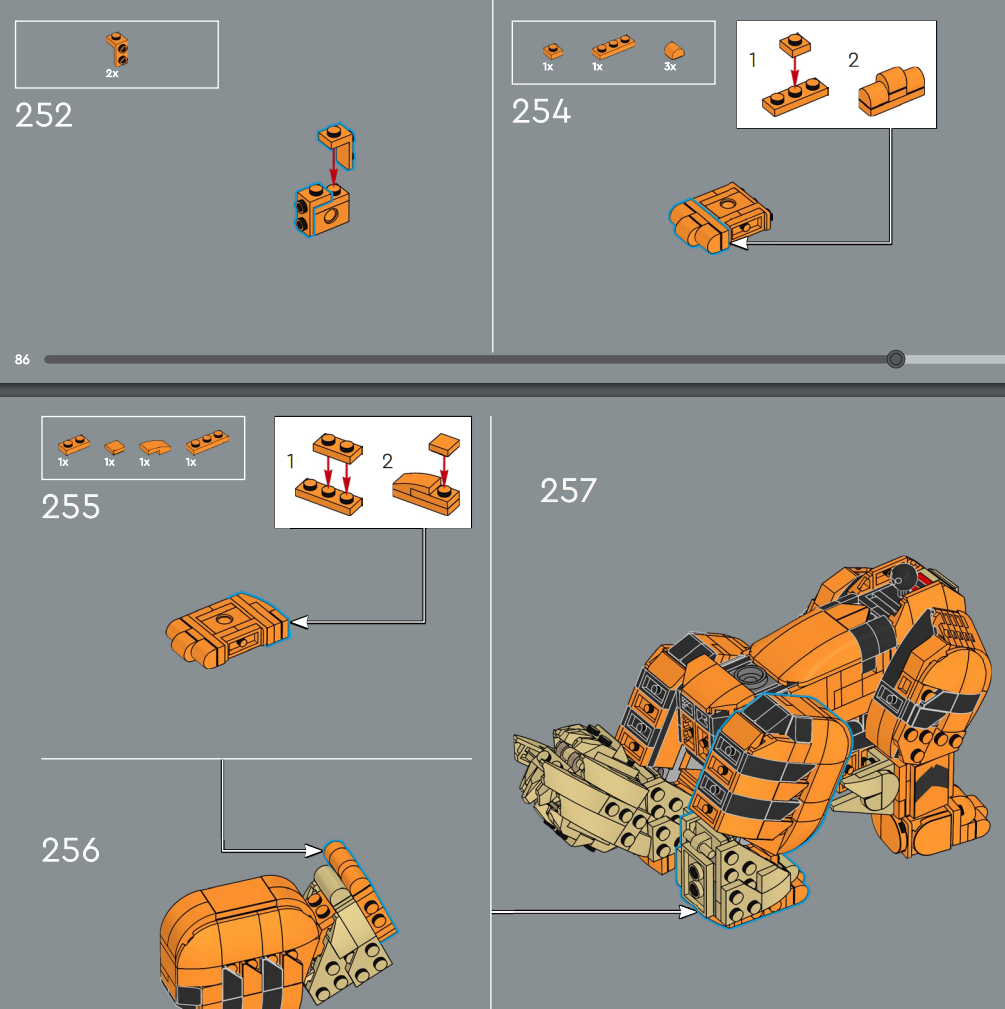 1190PCS 3D Versatile Wind Stee - Building Blocks ulasan dan harga