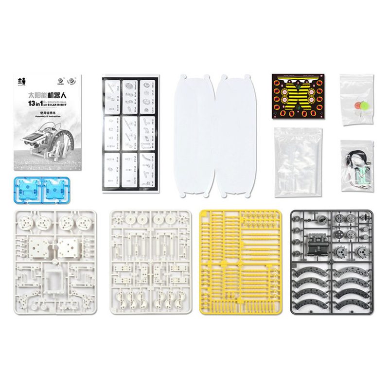 STEM 13-in-1 Education Solar R - Stem Solar Robot Kit For Kids ulasan dan harga