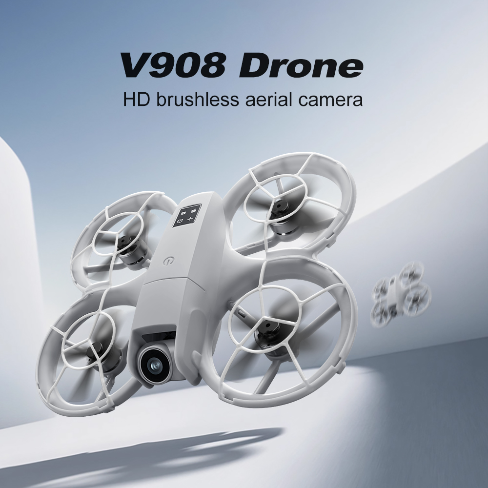 Original V908 Foldable GPS Dro - Fpv Brushless Rc Drone 4K ulasan dan harga