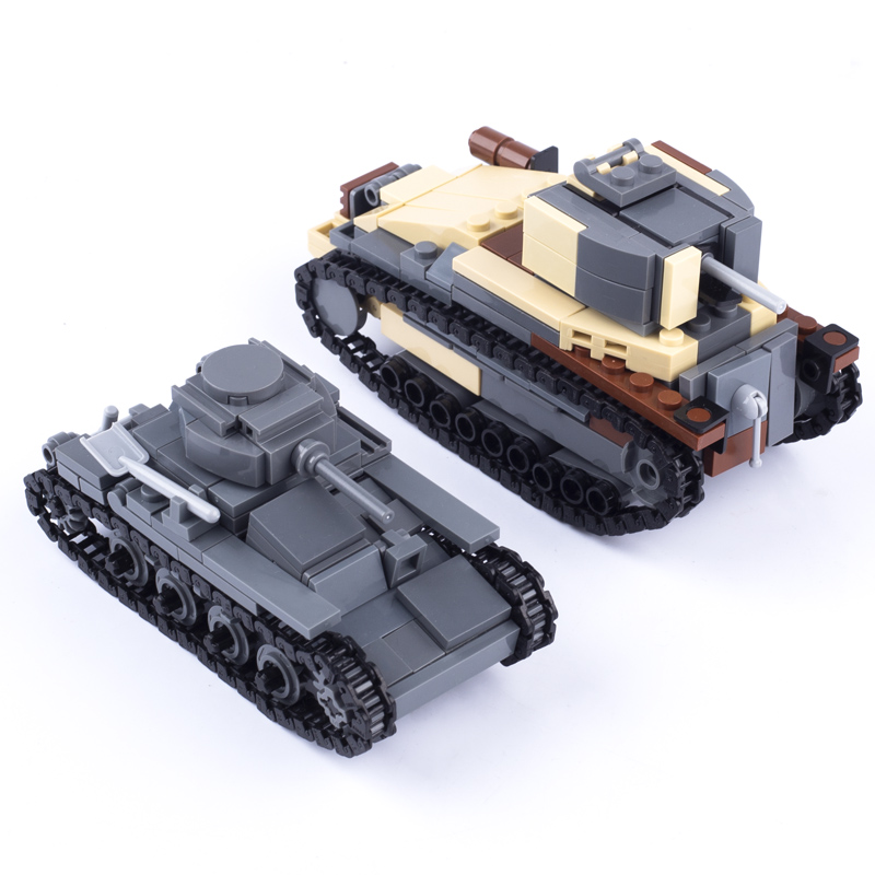 WW2 Japan Military Tank Buildi - Lego Compatible Military Tank ulasan dan harga