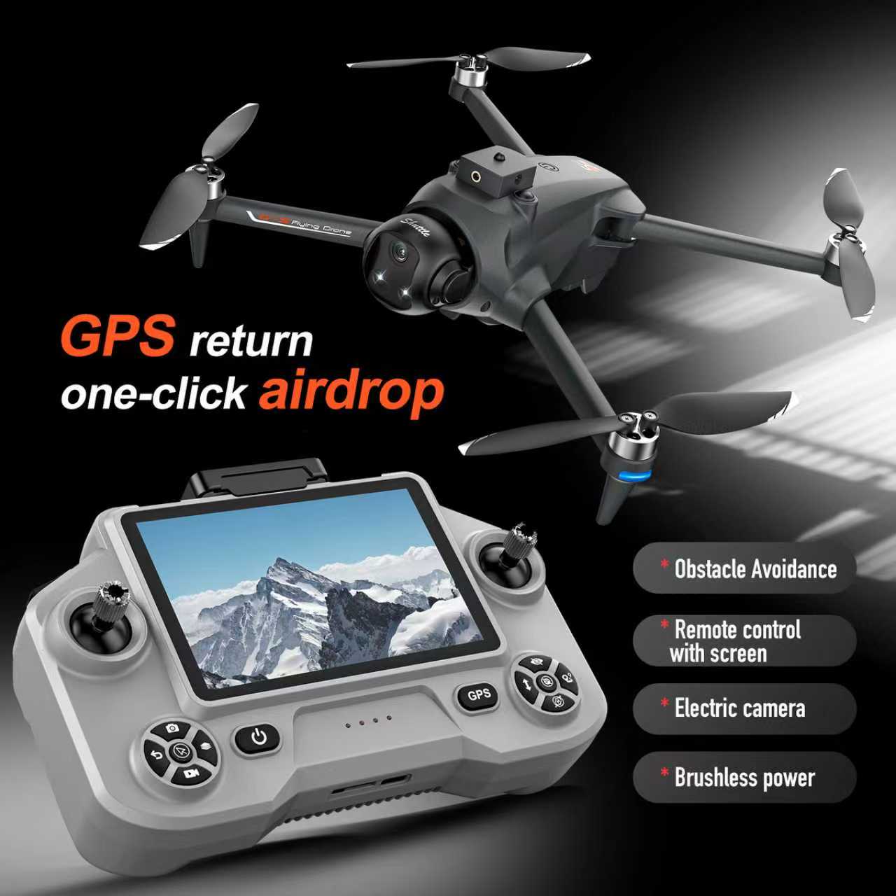YL059 FPV GPS Quadcopter Drone - Fpv Brushless Rc Drone 4K ulasan dan harga