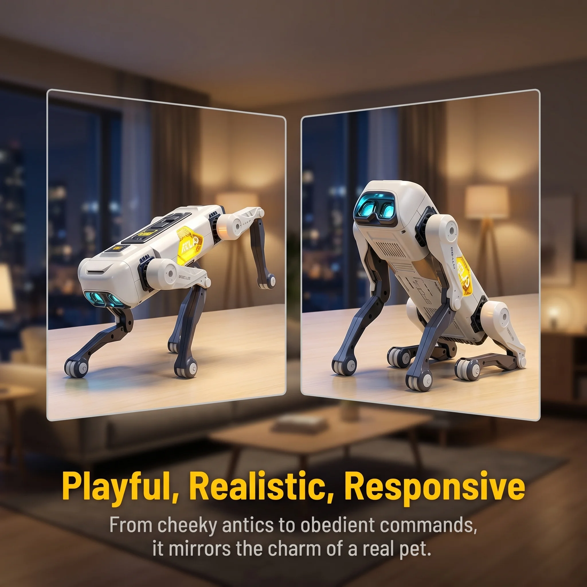 AI Smart Robot Dog, Voice & AP - Remote Control Toys ulasan dan harga
