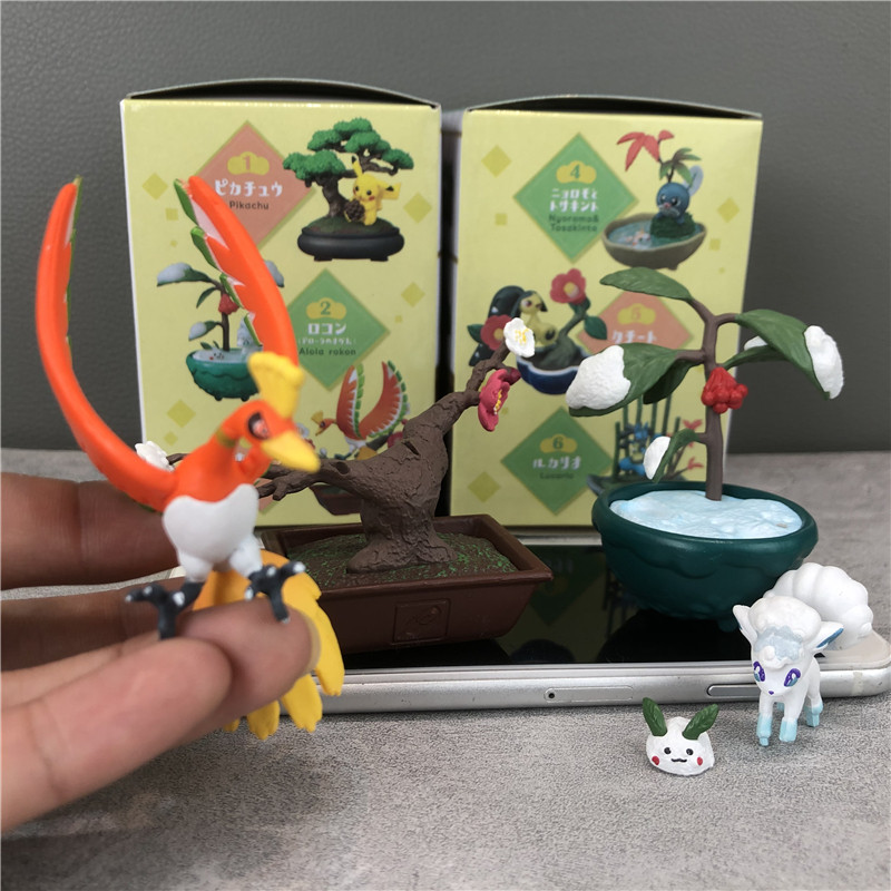 ReMent Pokemon Bonsai Collecti - Anime Action Figure Blind Box ulasan dan harga