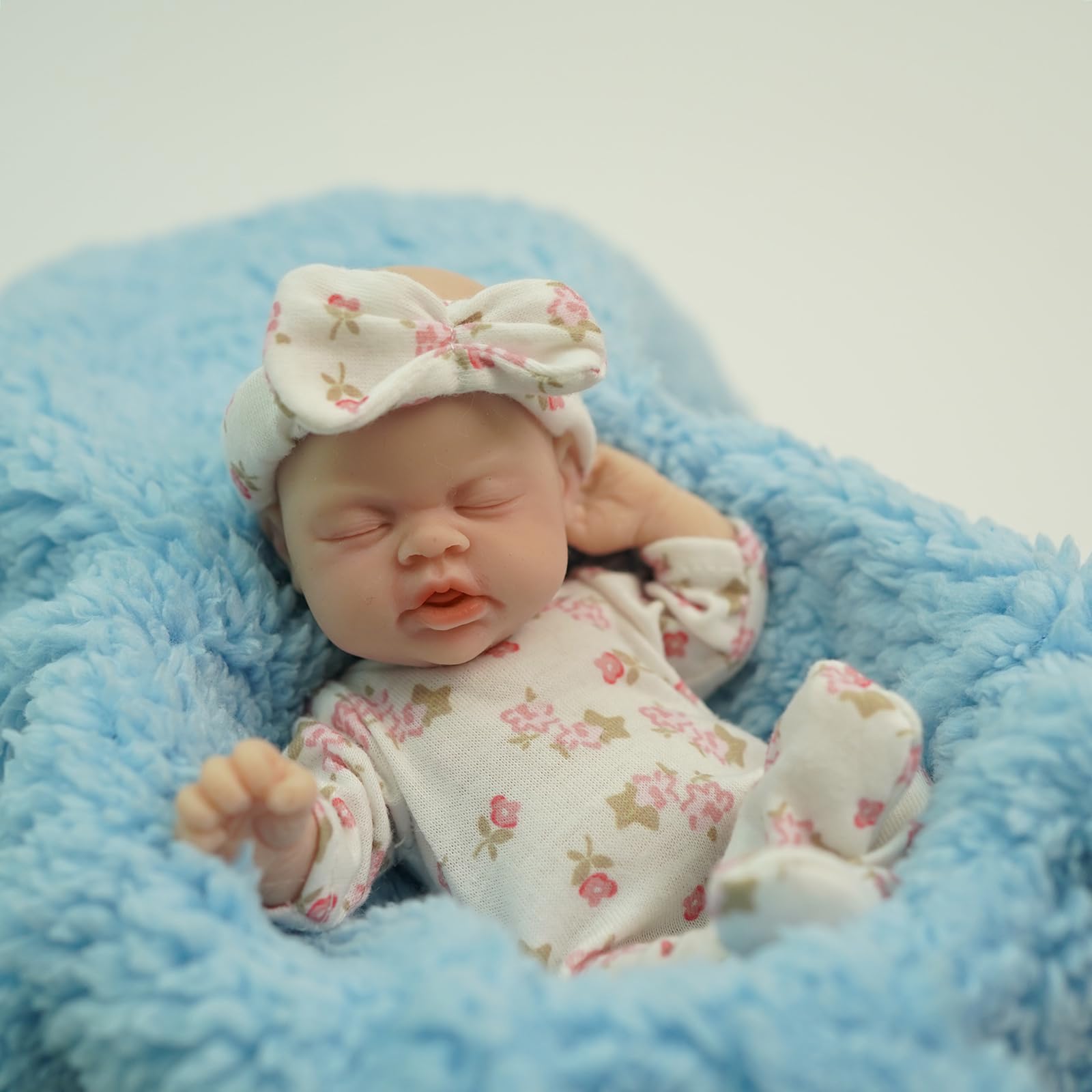 Blrags Reborn Baby Dolls 7 Inc - Reborn Baby Doll Silicone Realistic ulasan dan harga