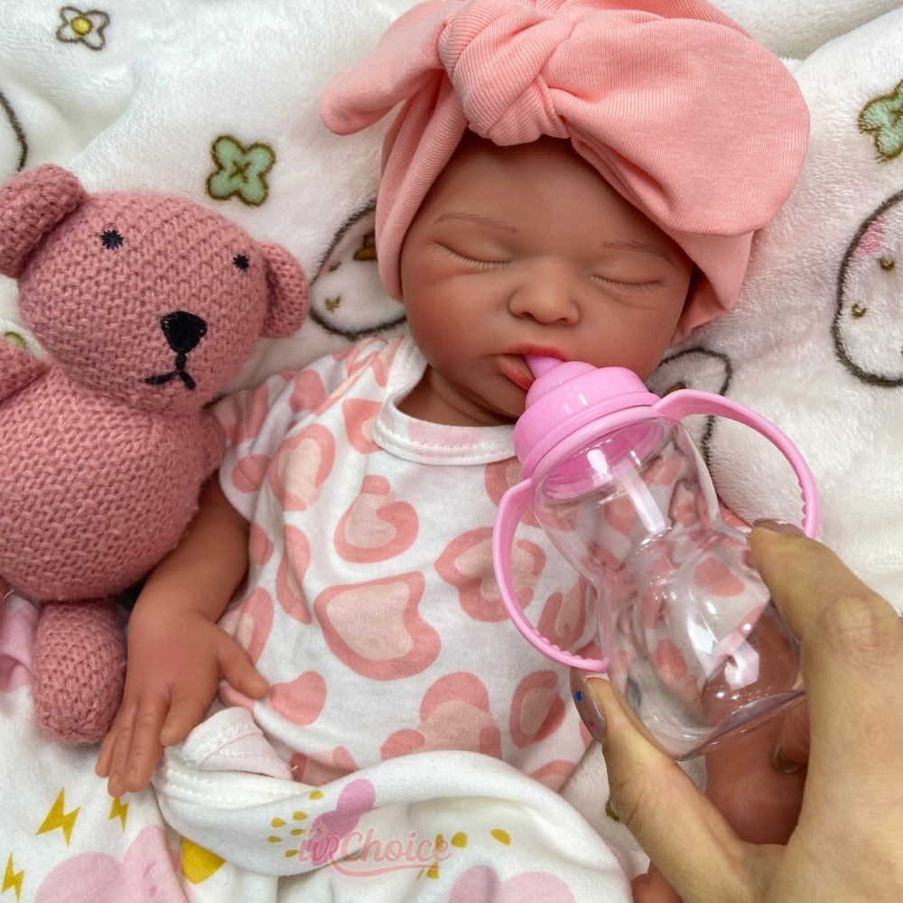 18inch Washable Silicone Rebor - Reborn Baby Doll Silicone Realistic ulasan dan harga